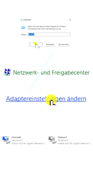 Aktuell installierte Netzwerkverbindungen anzeigen lassen