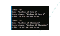Windows 10 Tutorial - Welche Windows-Version versteckt sich in einer Windows 10 DVD? - Anzeige der auf einer Windows 10 Installations-DVD vorhandenen Editionen 