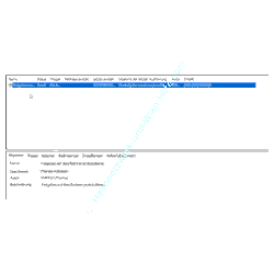 Windows 10 Tutorial: Aufgabenplanung - Auflistung der erstellten Aufgabe im Aufgabenbereichs-Fenster 