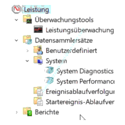 Perfmon Tutorial: Aufruf der Perfmon-Tools System Diagnostics und System Performance