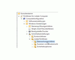 Windows 10 Tutorial - Den Zugriff auf Ordner und Dateien eines Computers überwachen! - Aufruf der Überwachungsrichtlinie in den Richtlinien für lokalen Computer 