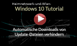 Den automatischen Download von Windows 10 Update Dateien verhindern - Youtube Video Windows 10 Tutorial