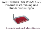 AVM FritzBox FON WLAN 7170 - Produktbeschreibung