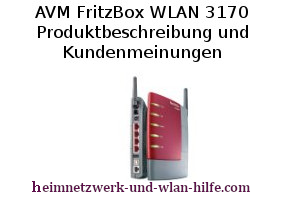 AVM FritzBox WLAN 3170 - Produktinformationen