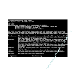 Windows Tutorials: Benutzerkonto mit Systembefehl net user anlegen - Windows 7 Kommandozeile Net User Hilfe