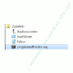 Windows Tutorials: Benutzerkonto mit Systembefehl net user anlegen - Windows 7 Start Alle Programme Zubehör Eingabeaufforderung
