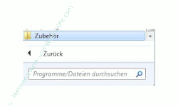 Windows Tutorials: Benutzerkonto mit Systembefehl net user anlegen - Windows 7 Start Alle Programme Zubehör