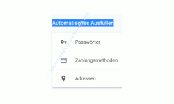 Windows 10 Sicherheits-Tutorial - E-Mail-Adressen und Passwörter prüfen, ob sie noch sicher oder schon geknackt sind! - Browser Chrome: Bereich Automatisches Ausfüllen - Passwörter aufrufen 