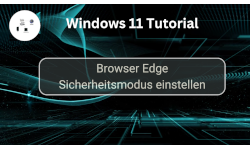 Browser Edge -Sicherheitsmodus einstellen