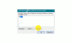 Windows 10 Tutorial - Einen USB-Stick Datenträger oder anderes Laufwerk ohne die Vergabe eines Laufwerksbuchstabens in dein System einbinden! - Button Entfernen im Konfigurationsfenster Laufwerksbuchstabe und -pfade ändern 