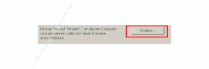 Tutorial Arbeitsgruppenname ändern - Fenster Systemsteuerung Register Computername Button Arbeitsgruppenname ändern