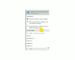 Windows 10 Tutorial - Akustisches Warnsignal beim Drücken der Umschalttaste aktivieren oder deaktivieren! – Das Center für erleichterte Bedienung öffnen