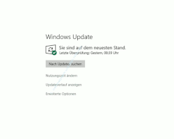 Windows 10 Tutorial - Plötzliche automatische Neustarts nach der Installation Updates verhindern - Das Konfigurationsmenü Windows Update 