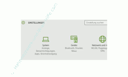 Windows 10 - Wichtige erste Anlaufstellen – Das Konfigurationsfenster Einstellungen