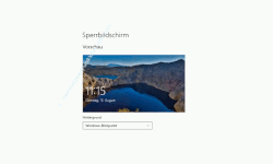 Windows 10 Tutorial - Den Sperrbildschirm (Home oder Professional) deaktivieren - Das Konfigurationsfenster Sperrbildschirm 