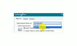 Windows 10 Tutorial - Die Standardansicht im Explorer von der Ansicht Schnellzugriff auf die Ansicht Dieser PC ändern! - Datei-Explorer öffnen für: Auswahl von Schnellzugriff und Dieser PC 