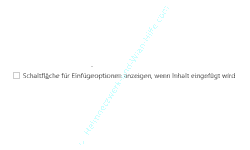 Office Word Tutorial - Anzeige der Einfügeoptionen in Word deaktivieren: Deaktvierte Option Schaltfläche für Einfügeoptionen anzeigen, wenn Inhalt eingefügt wird 