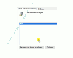 Windows 10 Tutorial - Den Benutzer Gast im Anmeldebildschirm von Windows 10 Professionell anzeigen! - Den Benutzer Gast in der Richtlinie Lokal anmelden verweigern entfernen 