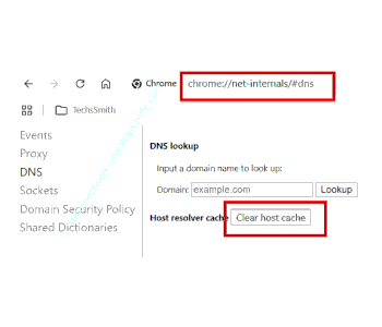 Den DNS-Cache in Chrome löschen