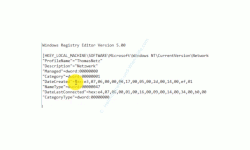 Windows 10 Netzwerk-Tutorial - Herausfinden, mit welchen Netzwerken ein Computer in letzter Zeit verbunden war! - Den Hexadezimalcode eines Registry-Wertes auslesen 