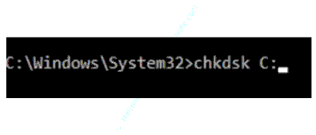 Den Kommdozeilenbefehl chkdsk ausführen