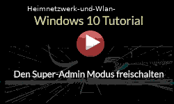 Den Super-Admin Modus in den Sicherheitsrichtlinien von Windows 10 freischalten - Youtube Video Windows 10 Tutorial