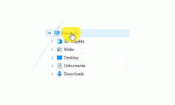 Windows 10 Tutorial - Die Standardansicht im Explorer von der Ansicht Schnellzugriff auf die Ansicht Dieser PC ändern! - Der Bereich Dieser PC im Windows Explorer 