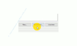 Windows 10 Tutorial - Programme direkt über die Kommandozeile starten - Der Button Bearbeiten zum Anpassen der Umgebungsvariablen 