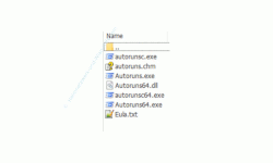 Windows 10 Tutorial - Automatisch startende Programme mit dem Tool Autoruns aufdecken - Der Inhalt des Ordners Autoruns 