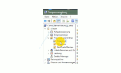 Windows 10 Benutzerverwaltung Tutorial – Der Menüpunkt Freigaben in der Computerverwaltung