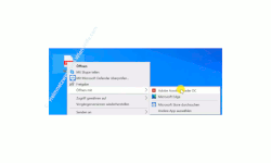 Windows 10 Tutorial - Warum werden PDF-Dateien im Edge-Browser geöffnet? Falsche Dateizuweisungen richtig konfigurieren! - Der Öffnen mit Befehl zum Öffnen von Dateien 