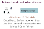 Windows 10 Tutorial - Detaillierte Informationen über das Starten und Herunterfahren deines PCs erfahren!