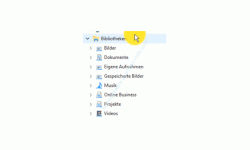 Windows 10 Explorer Tutorial - Bibliotheken zur Verwaltung und Organisation von Dateien nutzen! - Anzeige der Bibliotheken im Explorerfenster 