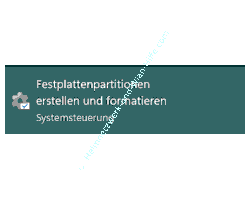 Die Datenträgerverwaltung über das Windows-Suchfeld aufrufen