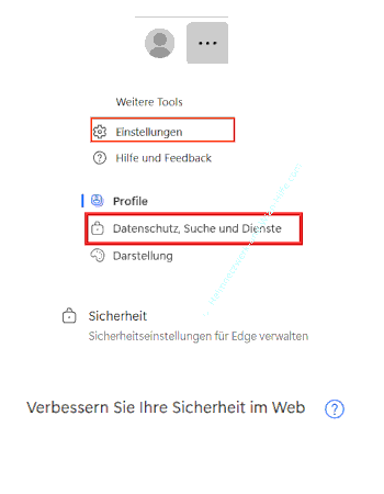 Die Edge Konfiguration – Verbessern sie ihre Sicherheit im Web - aufrufen