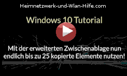 Die erweiterte Zwischenablage von Windows 10 nutzen  - Youtube Video Windows 10 Tutorial
