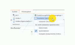 Windows 10 Tutorial - Die erweiterten Suchfunktionen des Explorers für eine effektivere Suche nutzen! - Die erweiterten Optionen der Suche 