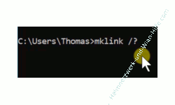 Windows 10 Tutorial - Über symbolische Links auf lokale Ordner und Freigaben im Netzwerk zugreifen - Die Hilfe zu dem Systembefehl mklink aufrufen 