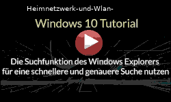 Erweiterte Suchfunktionen des Windows Explorer! Schneller im Explorer suchen! Explorer Suchoptionen! - Youtube Video Windows 10 Tutorial