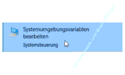 Windows 10 Tutorial: Die Systemsteuerung Kategorie Systemumgebungsvariablen bearbeiten aufrufen
