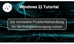 Die versteckte Problembehandlung für die Energieversorgung nutzen