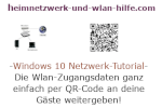 Windows 10 Netzwerk-Tutorial - Die Wlan-Zugangsdaten ganz einfach per QR-Code an deine Gäste weitergeben!