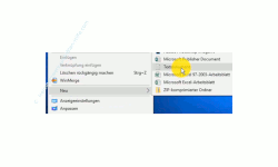 Windows 10 Tutorial - Einen beliebigen Ordner in die Taskleiste einbinden - Ein neues Textdokument erstellen 