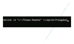 Windows 10 Tutorial - Über symbolische Links auf lokale Ordner und Freigaben im Netzwerk zugreifen - Eine Freigabe im Netzwerk über einen symbolischen Link in ein anderes Verzeichnis mit mklink einbinden 