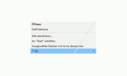 Windows 10 Anwendungs-Tutorial - Nicht löschbare Apps mit dem Tool 10AppsManager löschen - Eine gezippte Datei extrahieren und entpacken 