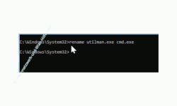 Windows 10 Tutorial - Windows Benutzerkonto gesperrt Passwort vergessen Kennwort hacken und Admin-Rechte erhalten! - Eingabeaufforderung Umbenennen der Datei utilman.exe über den Befehl rename 