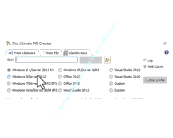 Windows 10 - PID-Checker Tutorial: Eingabefeld für Windows-Keys, die auf Gültigkeit überprüft werden sollen