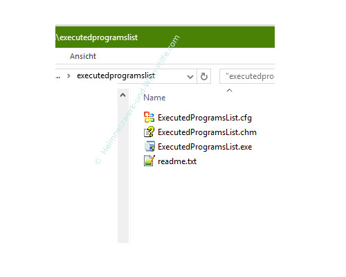 Last Executed Programs List | How to create a program that reads the ...