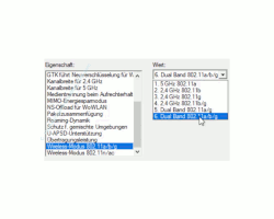 Windows 10  Tutorial - Dein Wlan-Netzwerk durch die richtige Konfiguration der Wlan-Netzwerkkarte beschleunigen! - Festlegen, welcher Wlan-Standard von einer Wlan-Netzwerkkarte unterstützt werden soll 