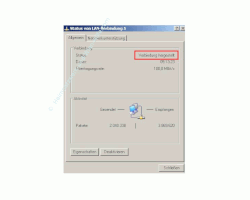 internet connection sharing - Netzwerksymbol  - Kontext - Statusanzeige